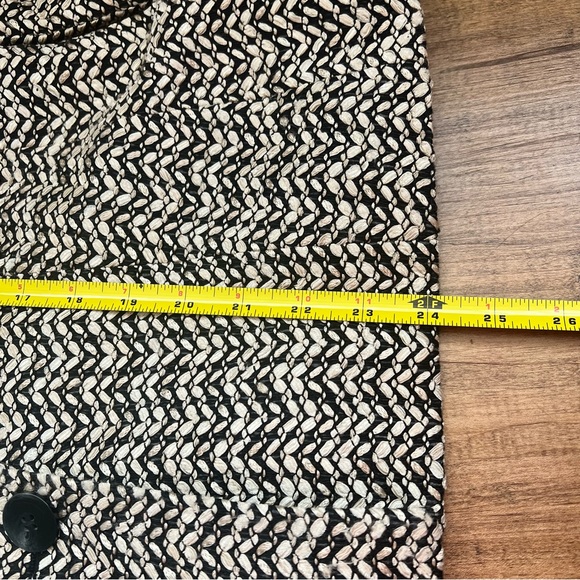 Talbots Champagne Gold and Black Patterned Blazer - Picture 5 of 7